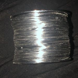 Wire cuff bracelet